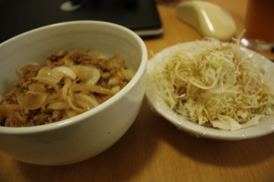 今日の晩ご飯